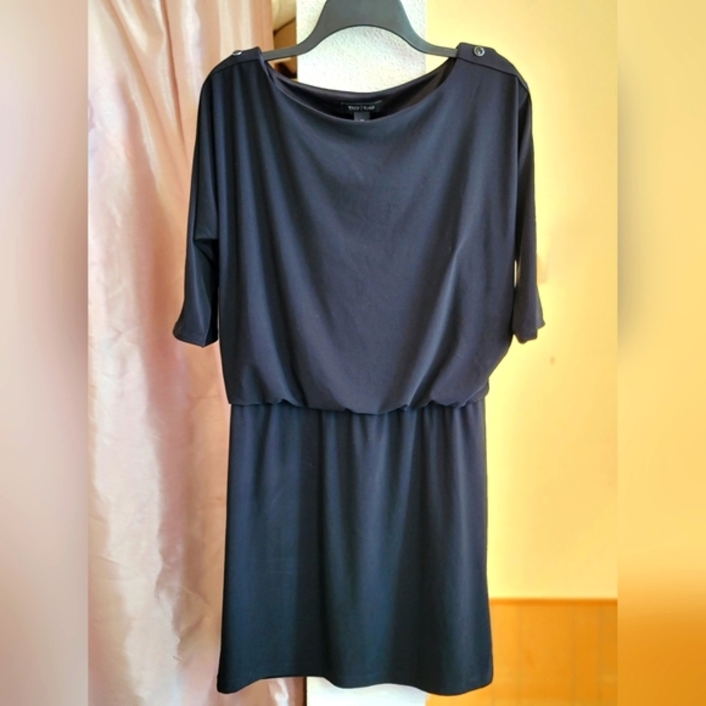 White house black dress color black long sleeve